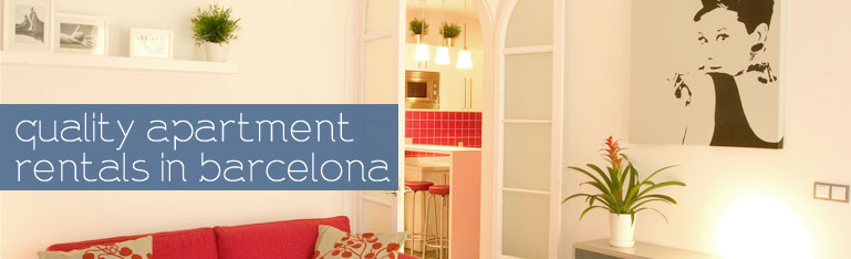 apartment appartment exhibition trade fair show rental flat rent barcelona